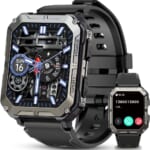 Blackview Men's Rugged Military Smart Watch for Men for $24 + free shipping