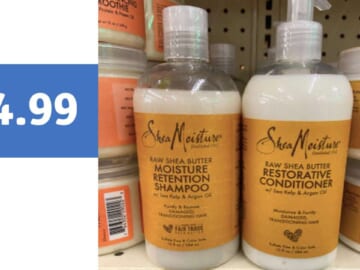 Shea Moisture Hair Care for $4.99 (reg. $12.99) at Walgreens