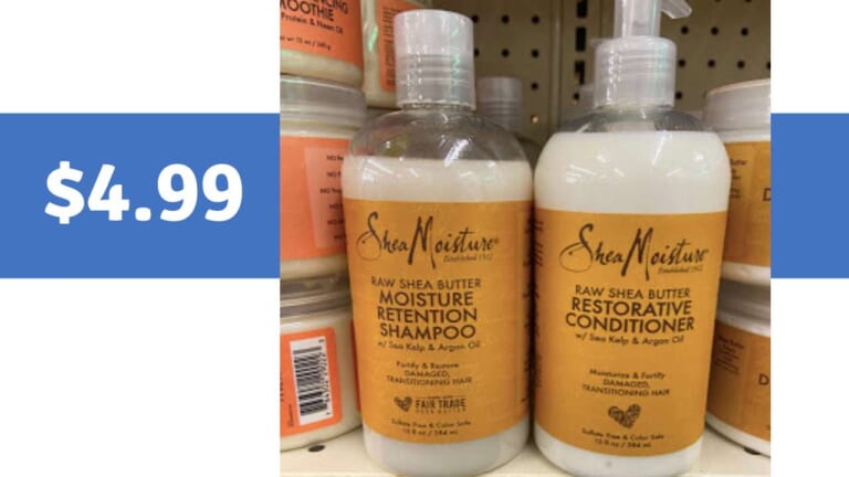 Shea Moisture Hair Care for $4.99 (reg. $12.99) at Walgreens