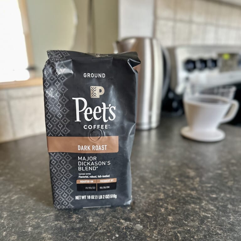 Peet’s Coffee Dark Roast Ground Coffee 18-Ounce only $8.24 shipped!
