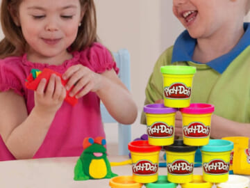 Play-Doh 10-Pack Case of Colors $7.99 – $0.80/ 2-oz can, Arrives Before Christmas, Amazon Exclusive