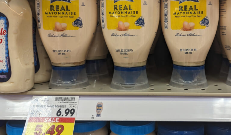 Hellmann’s Mayonnaise As Low As $3.99 At Kroger (Regular Price $6.99)