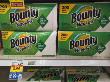 Bounty Napkins Just $2.99 At Kroger