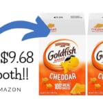 Goldfish Cheddar Crackers | 2 Cartons for $9.68!
