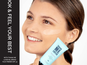 Thank Me Later Blurring Face Primer with SPF 30 as low as $5.60 After Coupon (Reg. $16) + Free Shipping