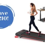 Amazon | CozyInn Under Desk Treadmill $189.99 (reg. $450)