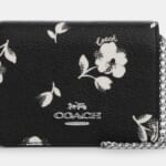 Coach Mini Wallet On A Chain With Floral Print for $42 in cart + free shipping