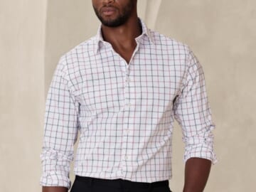 Banana Republic Factory Men's Clearance Shirts, Tees, & Polos from $9 in cart + free shipping w/ $50