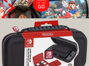 Nintendo Switch Deluxe Travel Case $9.99 (Reg. $20)