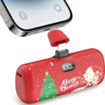 Spread the holiday cheer with Taegila Portable Charger for iPhone Christmas Edition for just $12.95 After Coupon (Reg. $21.59)