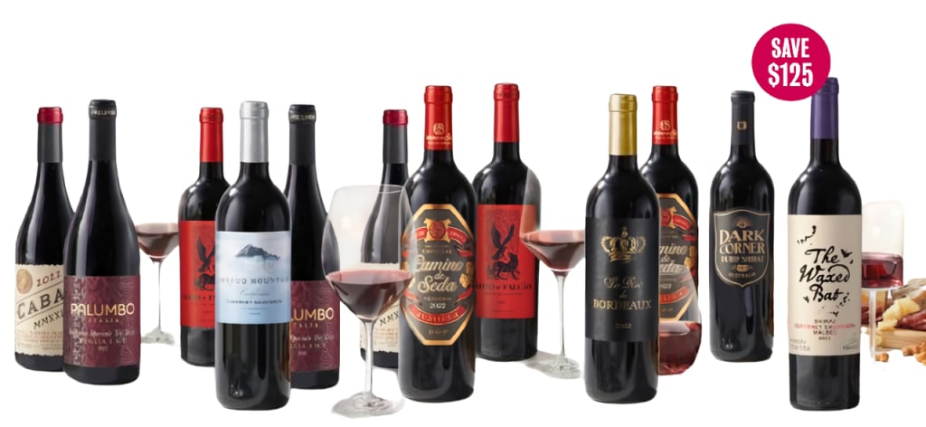 Laithwaite's Wine Club: 12 + 2 wines w/ 2 glasses for $70 + $19.99 s&h
