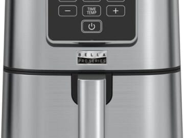 Bella Pro Series 4-qt. Slim Digital Air Fryer for $35 + pickup