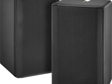 Insignia 2-Way Indoor/Outdoor Speaker Pair for $25 + pickup