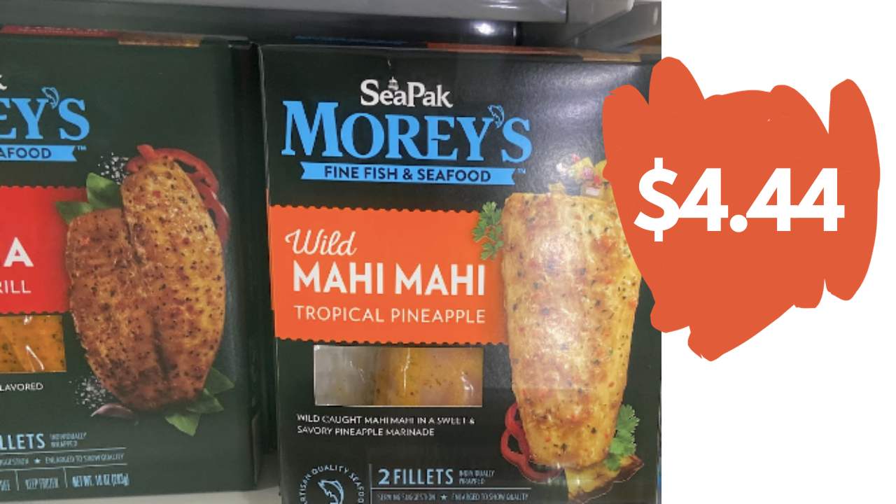 $4.44 SeaPak Frozen Seafood at Publix