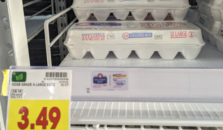 Eggland’s Best Eggs 12-Count Just $1.99 At Kroger