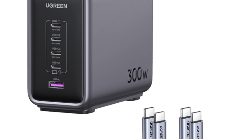 Ugreen Nexode 300W USB-C GaN Charger Bundle for $200 + free shipping