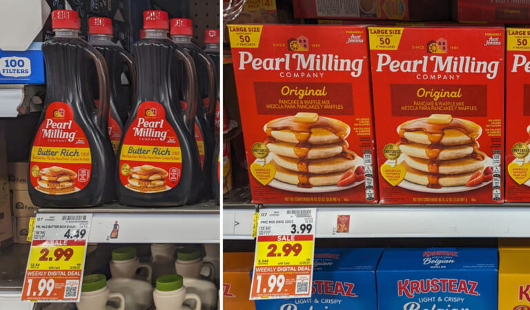 Pearl Milling Company Pancake Mix or Syrup Just $1.99 At Kroger