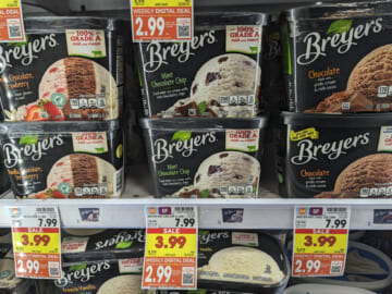 Breyers Ice Cream Only $2.99 At Kroger (Regular Price $7.99)
