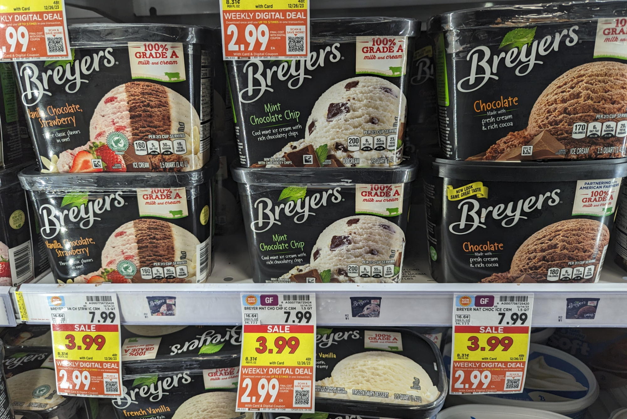 Breyers Ice Cream Only $2.99 At Kroger (Regular Price $7.99)
