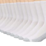 Hanes Men's Fresh IQ Crew Socks 12-Pair Pack for $19 + free shipping