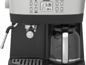 Bella Pro Series Combo 19-Bar Espresso & 10-Cup Drip Coffee Maker for $130 + free shipping