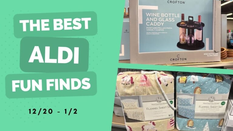 Aldi Fun Finds | Last-Minute Gifts & Christmas Storage