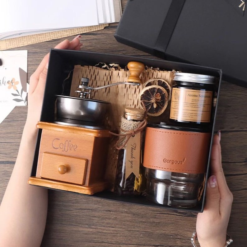 Cozy Coffee Lover's Gift Box - Personalized Father's Day Gifts