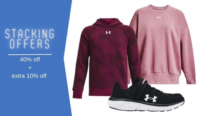 Under Armour | 40% Off Sitewide + Extra 10% Off + Free Shipping