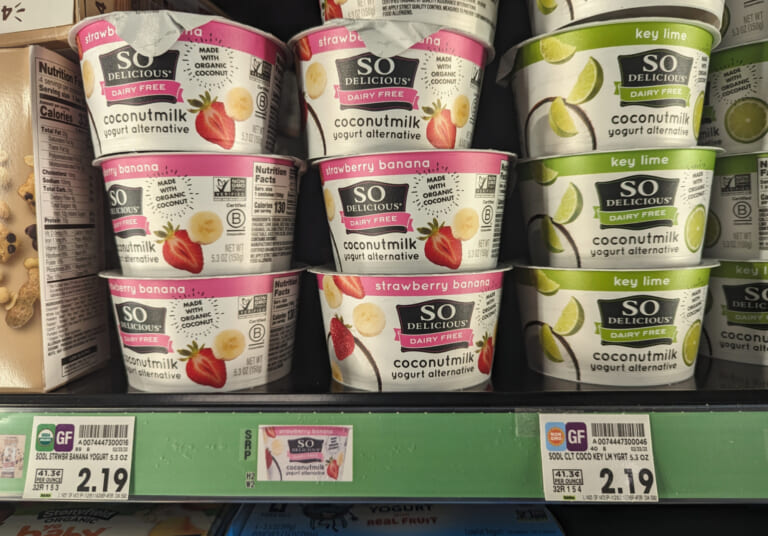 So Delicious Coconut Milk Yogurt Alternative Just $1.19 At Kroger