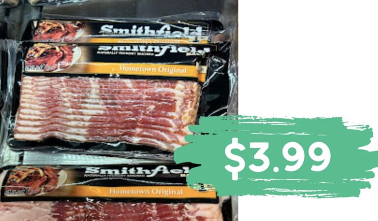 Grab Smithfield Bacon for Just $3.99