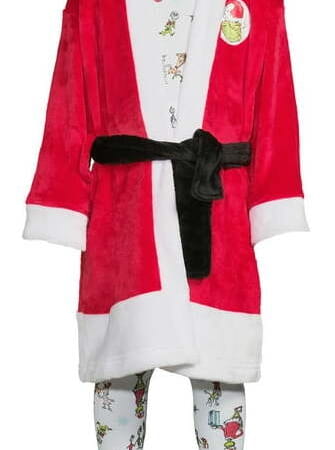 Dr. Seuss' The Grinch Toddler Pajamas and Robe Set for $15 + free shipping w/ $35