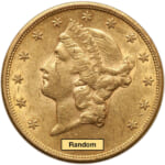 US Gold $20 Liberty Head Double Eagle Coin for $2,194 + free shipping