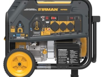 Firman Generators Hybrid 7500-Watt Portable Generator for $749 + free shipping w/ $45