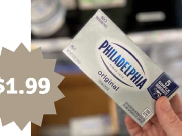 $1.99 Philadelphia Cream Cheese at Kroger