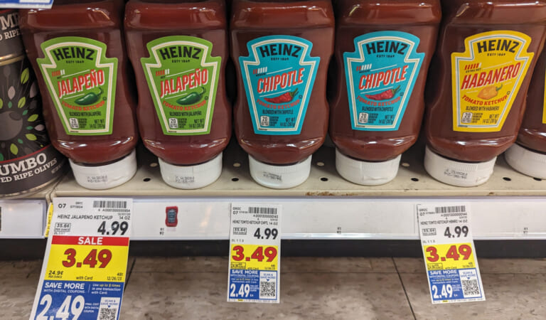 Get Heinz Spicy Ketchup For $2.49 At Kroger
