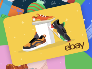 $110 in eBay Gift Cards for $100