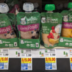 Pick Up Gerber Organic Baby Food Pouches As Low As $1.33 At Kroger