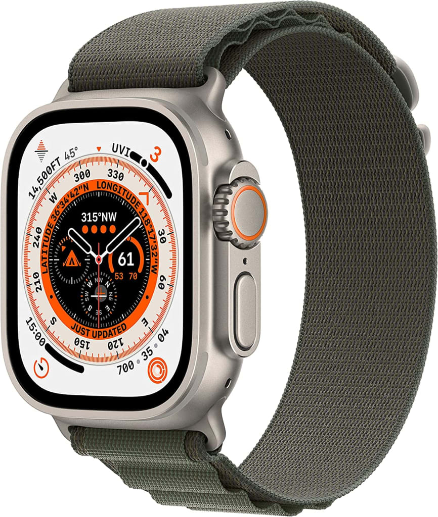 Apple Watch Ultra GPS + Cellular 49mm Smartwatch for $599 + free shipping