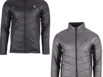 Men’s Spyder Stealth Full-Zip Hybrid Jacket $34.99 After Code (Reg. $149) + Free Shipping, 2 Colors, Size S-L
