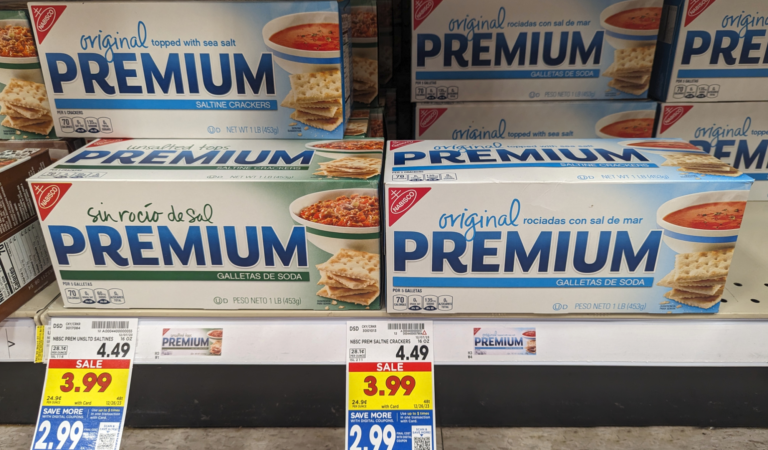 Nabisco Premium Saltine Crackers Just $2.99 Per Box At Kroger