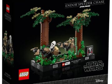 LEGO Star Wars Endor Speeder Chase Diorama for $60 + free shipping