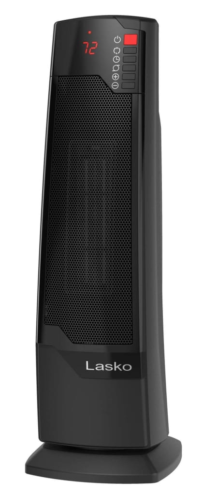 Lasko 1500W Oscillating Ceramic Tower Space Heater for $50 + free shipping