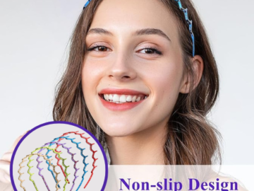 Look More Fabulous and Stylish with these 5-Piece Women’s Plastic Zigzag Headbands $3.24 After Code (Reg. $18) + Free Shipping – Prime Member Exclusive