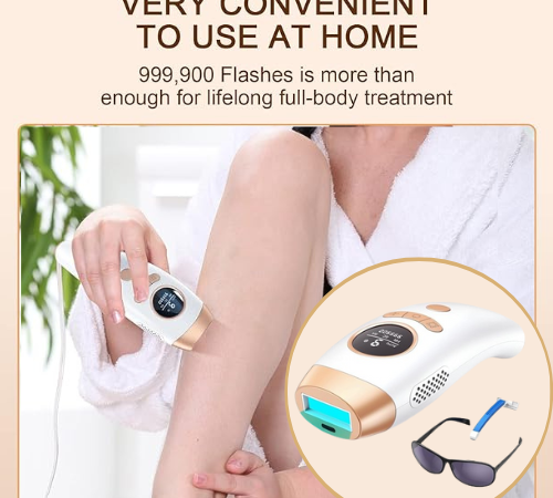 Conveniently and Painlessly Remove Unwanted Hair with IPL Laser Hair Removal for Women and Men $29. 70 After Coupon + Code (Reg. $90) + Free Shipping