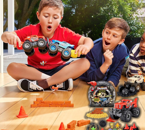 Zuru Smashers Monster Truck Blind Bag Toy with 25+ Surprises $15.49 (Reg. $25) – Dino or Skull