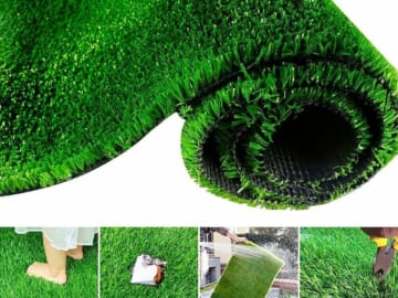 UV Resistant Artificial Grass Mat From $30 + free shipping