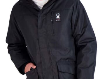 Spyder Men's Parka for $60 + free shipping