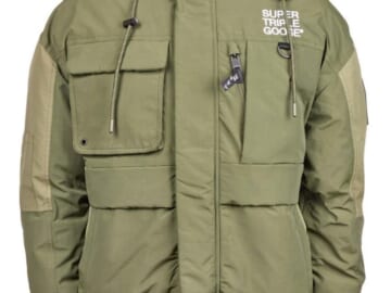 Super Triple Goose Men's Parka Jacket for $80 + free shipping