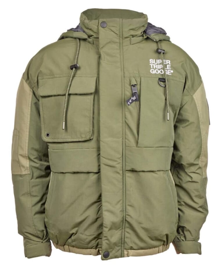 Super Triple Goose Men's Parka Jacket for $80 + free shipping