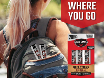 Jack Link’s 20-Count Original Beef Sticks as low as $7.57 Shipped Free (Reg. $34.02) – 38¢/Stick